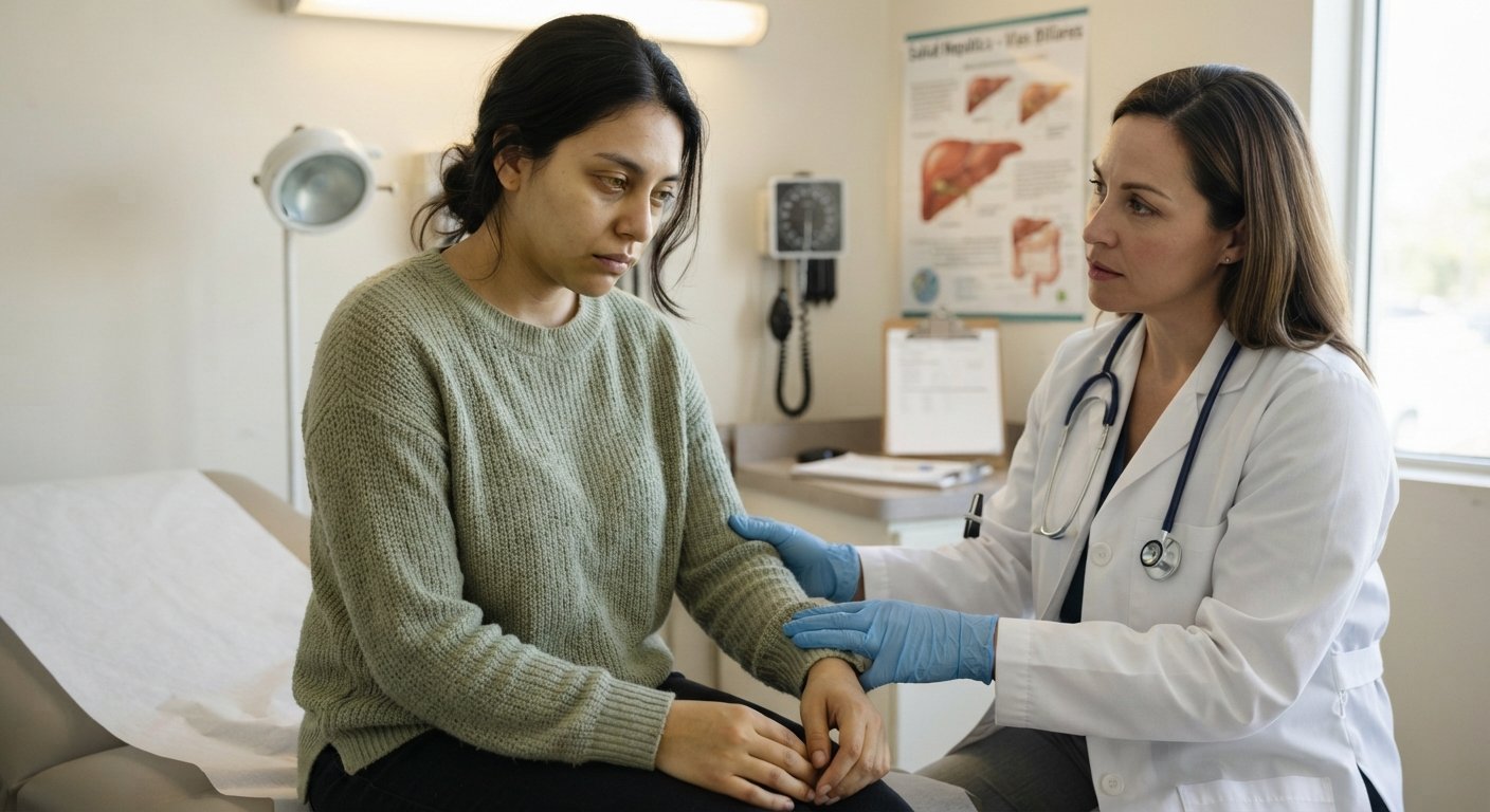 Síntomas de hepatitis B: Señales de alerta, diferencias entre fase aguda y crónica, y diagnóstico